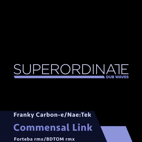 Franky Carbon-e & NaeTek - Commensal Link [SUPDUB404]